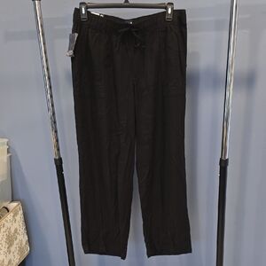 GAP Women's Black Linen Pant